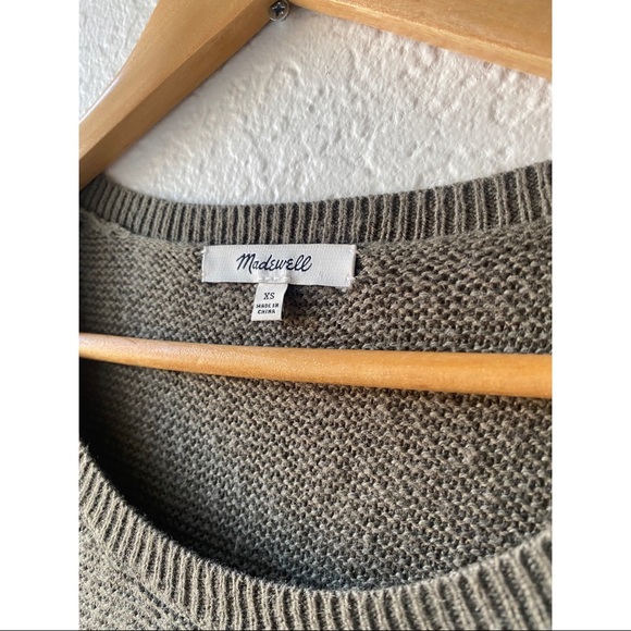 Madewell Olive Green Sweater - Picture 3 of 4